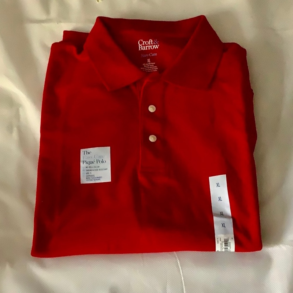 Croft & Barrow Easy Care Pique Polo Shirt